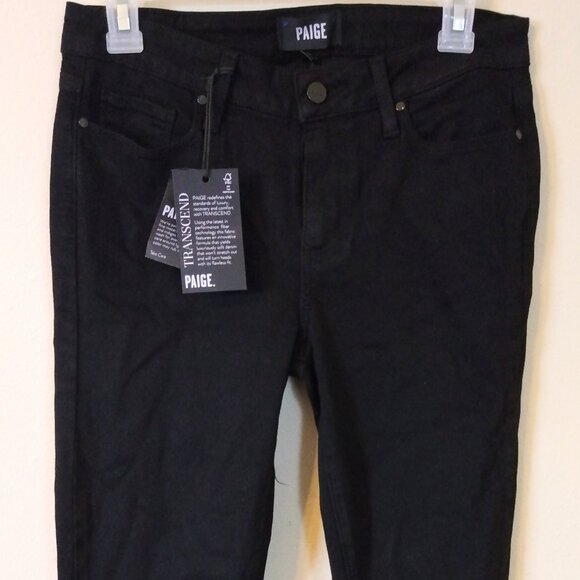 Paige Women's Black Verdugo Ankle Skinny Jean Size 29 - Picture 3 of 4
